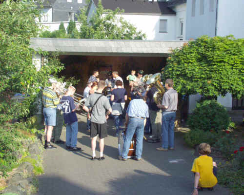 ... jetzt kann das Schützenfest beginnen