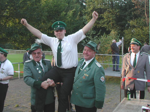 Jungschützenkönig Roland Schauerte