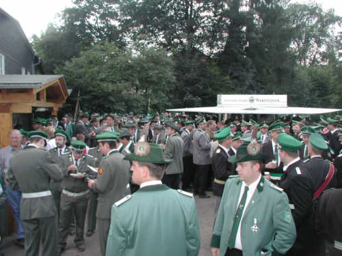 Schießen um den Kreiskönig 2002